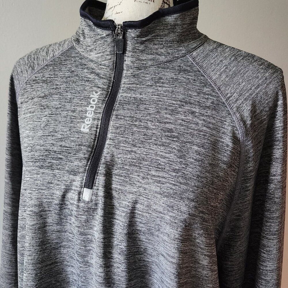 EUC Men's Reebok Long Sleeved Track Jacket - Picture 2 of 6